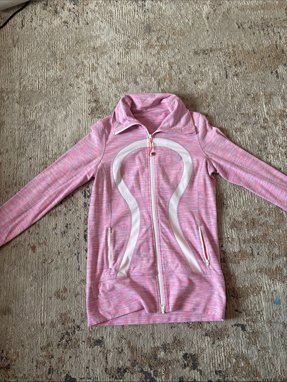 Women’s Lululemon Pink Full-Zip Performance Jacket